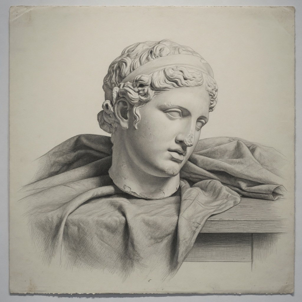 Portrait Block-In