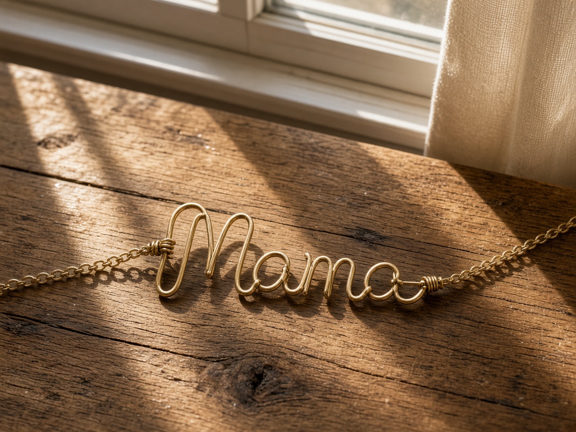 Wire Craft Jewelry Gallery Lists a New Mama Necklace